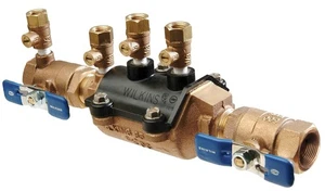 Preventor de reflujo de doble comprobación Zurn Wilkins 34-350. Nuevo en caja. - Imagen 1 de 11