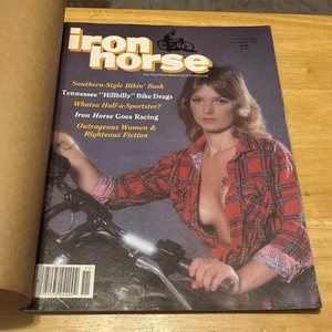 1982 November Iron Horse Magazine Motorcycle Biker Ricky Grahman Hillbilly Days - Picture 1 of 24