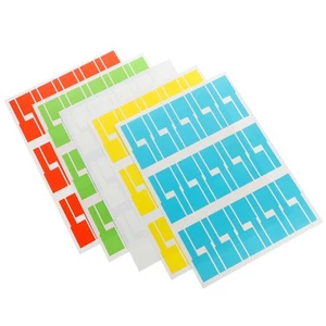 20 Sheets/600pcs Network Cable Label Sticker Labels Stickers Cables Waterproof - Afbeelding 1 van 12
