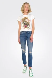 Mother The Mid Rise Dazzler Ankle Fray Weekend Warrior Size 26 Distressed - Picture 1 of 12