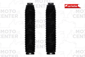 Faltenbalg Gabel Schwarze Universal Motorrad Enduro Off-Road Durchmesser 38/58 - Bild 1 von 1