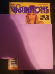 NOVEMBER 2001 PENTHOUSE VARIATIONS EXCELLENT CONDITION NOV 01 - Picture 1 of 3