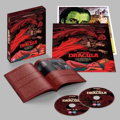 Scars of Dracula Collector's Edition (4K UHD Blu-ray) Christopher Lee Bob Todd - Imagen 1 de 3