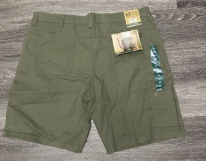 Pantalones Cortos Utilitarios Impermeable Para Hombre 40W Elastizados Ripstop 10" Entrepierna Bolsillos Exterior - Imagen 1 de 5