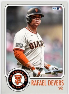 - Tarjeta personalizada Rafael Devers Gigantes de San Francisco - Imagen 1 de 2