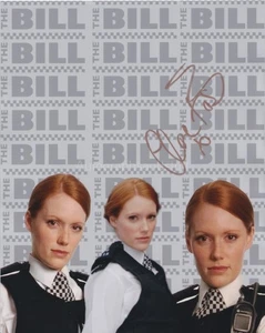 Clare Foster HAND SIGNED A4 Mount Autograph , Autographed The Bill Galavant (C) - Picture 1 of 2