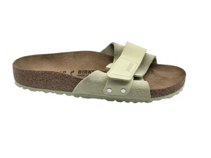 Birkenstock Kyoto Shoes Mens Size 9 Womens 11 Suede Leather Slip On Sandals - Picture 1 of 9