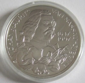Países Bajos 25 ECU 1997 Johan Maurits van Nassau victorias plata - Imagen 1 de 2