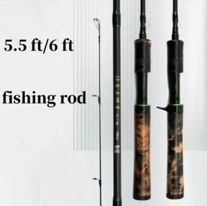 Angelruten Ultra Light Forellenruten 2 Abschnitte Kohlefaser Spinnrute Angelrute - Bild 1 von 37