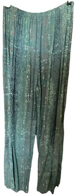 SALE!  ART TO WEAR 4 PANT IN SILVER SAGE BY MISSION CANYON, ONE SIZE - Image 1 of 4