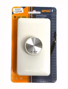 1pc Lighting Control Dimmer DC-302 AC220V 50-60Hz 1200W Lamp Resistance Load - Picture 1 of 5