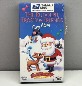 New Sealed Rudolph Frosty & Friends Sing Along VHS Video Tape Christmas Anderson - Picture 1 of 12