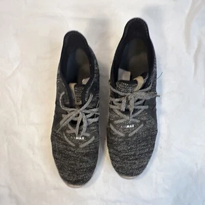 Nike Air Max Size 11 Women Sequent 3 Black Dark Gray Preowned - Picture 1 of 8