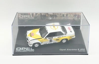 Opel Collection 1:43 Opel Ascona B 400 1979 - 1981 gelb/weiß Sondermodell (143) - Bild 1 von 2