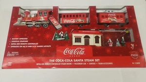 K-Line K-1309 The Coca-cola Santa Steam set Remote Control Train NEW vintage - Picture 1 of 11
