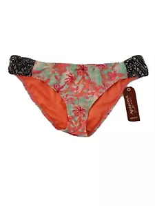 Arizona Womens Multi Floral Swim Bottom Size Medium - Picture 1 of 6