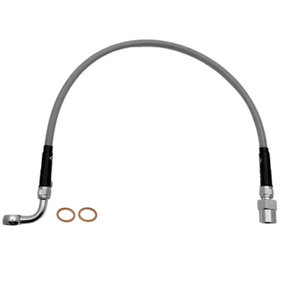 Manguera de freno ABS delantera trenzada S/S BMW K75, K75RT K75S; 34 32 2 312 690 / Venhill Foto 1 de 3