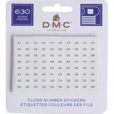 DMC 6103 Floss Number Stickers640 Stickers