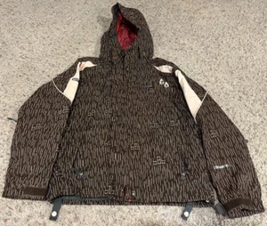 686 Snowboard Jacket Womens Size Small Smarty 2-In-1 Maroon/Pink - Picture 1 of 3