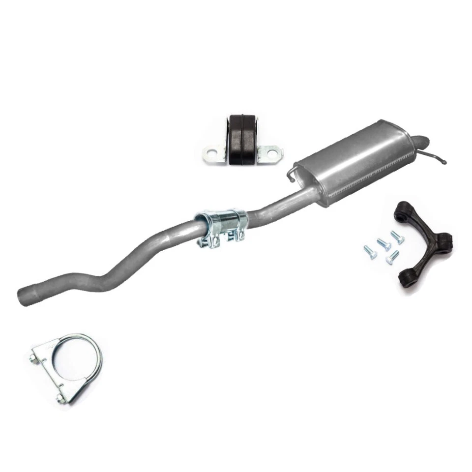 Silencieux + Mont. Pot d'échappement pour VW Multivan, California T5 T6 V VI empattement court - Photo 1/1