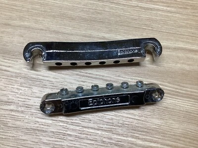 Epiphone Tune-o-matic bridge and stop tailpiece - Chrome - Image 1 of 2