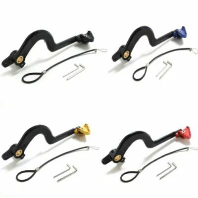 For Suzuki DRZ400S DRZ400SM 2000 01-2022 Rear Brake Pedal Lever & Step Plate Tip Foto 1 de 4