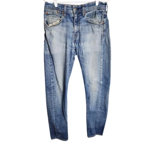 Levis Premium 512 Mens Jeans Size 31 x 32 Slim Fit Taper Flex Blue Denim - Picture 1 of 5