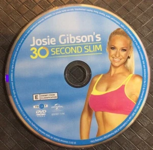 Josie Gibson's 30-Second Slim Josie Gibson 2012 DVD DISC ONLY  FREE POSTAGE - Picture 1 of 2