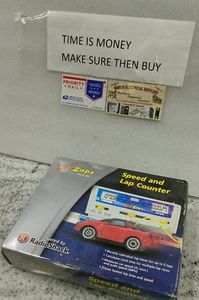 Zip Zaps micro rc /600-7530 / Speed and Lap Counter By Radioshack (L19LOBY - Picture 1 of 4