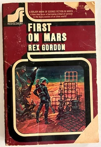 "First On Mars" by Rex Gordon First Equinox Printing March 1976 Paperback READ - Imagen 1 de 4