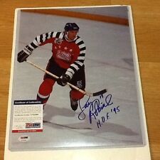 Larry Robinson Signed 11x14 All Star Photo PSA DNA COA Autographed Canadiens a