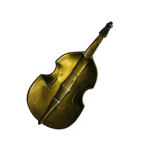Mini instrumento musical de colección JB Jennings Brothers bajo violonchelo estatuilla cenicero - Imagen 1 de 14