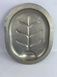 Cast Aluminum Roast Drip Tray Serving Century Silver Seal Cookware Vtg - Picture 1 of 8
