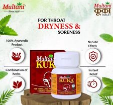 Multani Kuka (100 Tablets) , 100% Herbal & Ayurvedic Formula for Throat Trouble