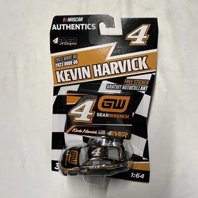 Kevin Harvick NASCAR Diecast Car 1:64 2023 Wave 6 Gear Wrench Ford Mustang Black - Image 1 of 3