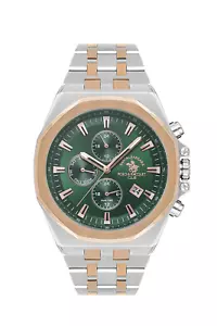 Santa Barbara Polo Legend Herrenuhr grün/zweifarbig - Bild 1 von 3