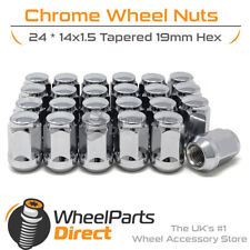 Wheel Nuts (24) 14x1.5 for Dodge RAM 1500 [Mk5] 19-22 on Aftermarket Wheels