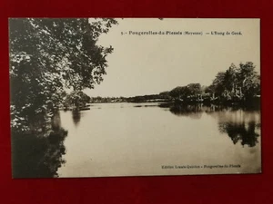 CPA 53 FOUGEROLLES DU PLESSIS (Mayenne) - L'Etang de Goué - Imagen 1 de 2