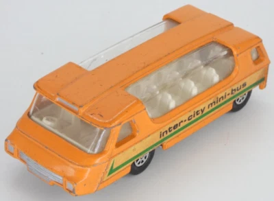 CORGI TOYS INTERCITY MINI BUS ORANGE Collectible Toy Car Vintage - Image 1 of 4