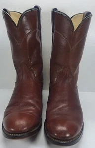 Laredo Herren Dunkelbraun Leder Cowboy Western Stiefel Zum Überziehen 8,5 D Hergestellt in den USA 7925 - Bild 1 von 10