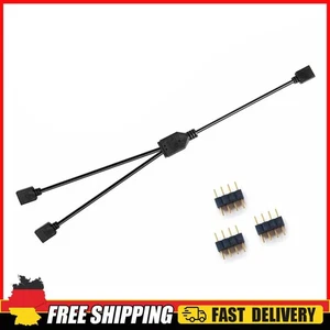 ARGB Extension Cable Adapter RGB Splitter Cable for Motherboard (12V 4Pin) - Afbeelding 1 van 5