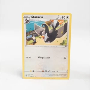 Staravia 118/172 Pokemon SWSH09: Brilliant Stars Uncommon NM - Picture 1 of 2