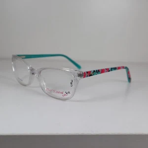 Betsey Johnson Mädchen Brille Wink CRY Cat-Eye Blau Brille Brillengestell 49-16-130mm - Bild 1 von 9
