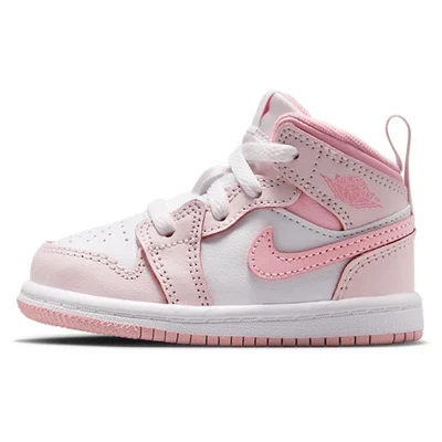 Jordan 1 Mid Pearl Rosa Blanco (TD) DQ8425-600 Tallas 4C-10C ¡NUEVO! Foto 1 de 4