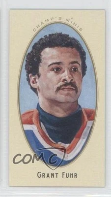 2011 Upper Deck Parkhurst Champions Champ's Minis Green Back Grant Fuhr #45 HOF - Image 1 of 2
