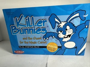 Killer Bunnies Blue Starter Deck Yellow Booster Nu Series Cards Complete - Picture 1 of 10