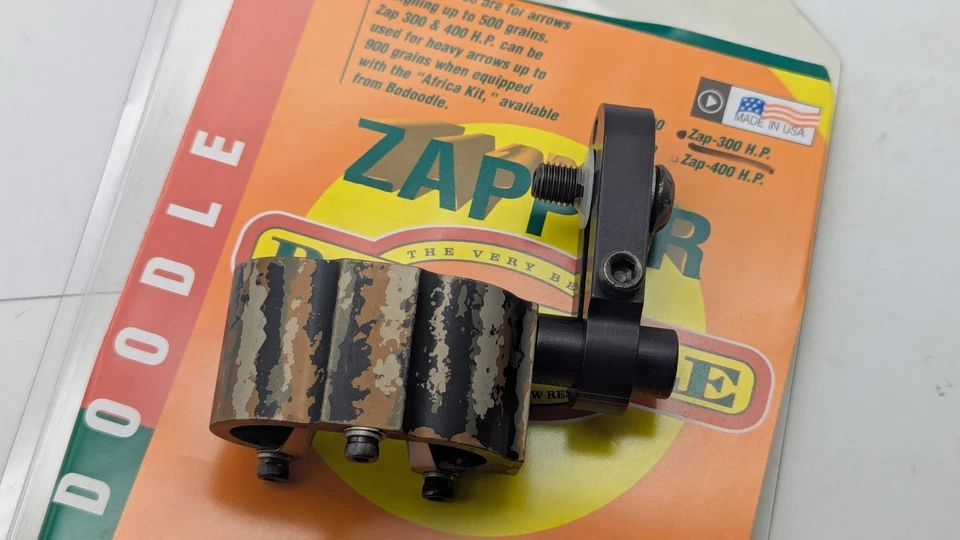 Bodoodle Zapper Left Hand Premium Quality Arrow Rest ZAP325C HP (L) NOS READ - Image 1 of 4