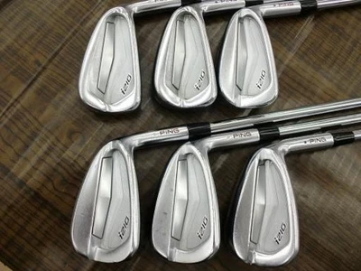 Ping i210 Iron Set 5-9,Pw 6pc Flex Stiff Dynamic Gold EX TOUR ISSUE S200 Steel - Image 1 of 4