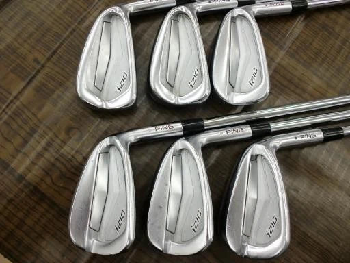 Ping i210 Iron Set 5-9,Pw 6pc Flex Stiff Dynamic Gold EX TOUR ISSUE S200 Steel - Image 1 of 4