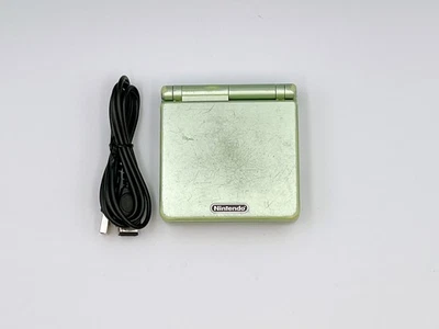 Game Boy Advance SP Pearl Green Console GBA Tested Working Region Free - Image 1 of 4